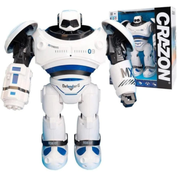 Интерактивен робот с инфрачервено управление и светлинни ефекти Crazon