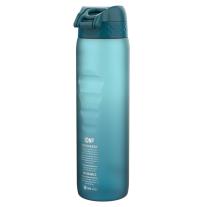 Бутилка за вода Ion8 Motivator, рециклирана пластмаса,1000ml, Teal/Blue