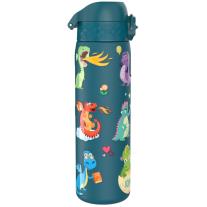 Бутилка за вода Ion8 Print, метална, 600ml, ДРАКОНИ