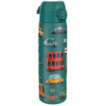 Бутилка за вода Ion8 Print, метална, 600ml, ПРЕВОЗНИ СРЕДСТВА