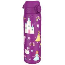Бутилка за вода Ion8 Print, метална, 600ml, ПРИНЦЕСИ