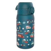 Бутилка за вода Ion8 Print, рециклирана пластмаса, 350ml, ПРЕВОЗНИ СРЕДСТВА