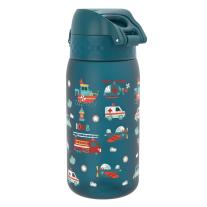 Бутилка за вода Ion8 Print, рециклирана пластмаса, 350ml, ПРЕВОЗНИ СРЕДСТВА