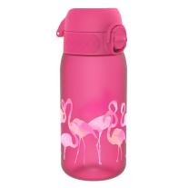 Бутилка за вода Ion8 Print, Recyclon, 350 ml, фламинго