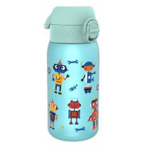 Бутилка за вода Ion8 Print, рециклирана пластмаса, 350ml, РОБОТИ