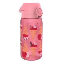 Бутилка за вода Ion8 Print, рециклирана пластмаса, 350ml, СЛАДОЛЕД