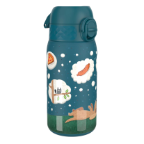 Бутилка за вода Ion8 Print, метална, 400ml, Ice Creams