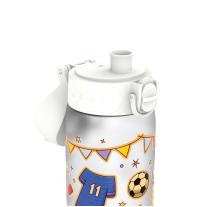 Бутилка за вода Ion8 Print, рециклирана пластмаса, 500ml, Football