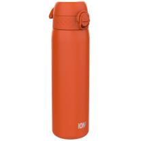 Бутилка за вода Ion8 SE, метална, 600ml, ТОРАНЖЕВ