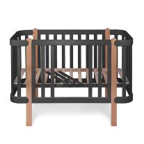 Бебешко легло YappyKids YappyÉtude ANTHRACITE