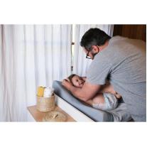 Калъф за бебешка подложка за повиване Beaba, Sofalange, Light Mist