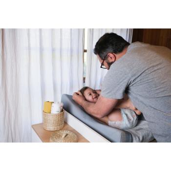 Калъф за бебешка подложка за повиване Beaba, Sofalange, Light Mist