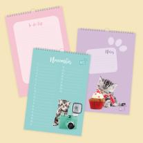 Календар-планер с кученца Studio Pets с Британски котенца