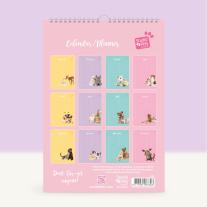 Календар-планер с кученца Studio Pets с животни