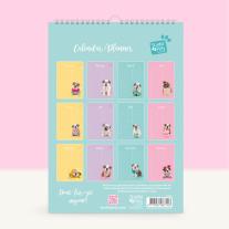 Календар-планер с кученца Studio Pets Английски булдог