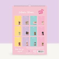 Календар-планер с кученца Studio Pets Кавапу