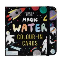 Карти за рисуване с вода Floss & Rock, Magic Water, Космос