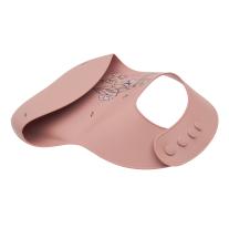 Бебешки лигавник Kikka Boo Platinum Silicone Flora Blush