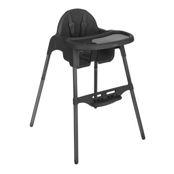 Детско столче за хранене 2в1 Kikka Boo Jammy Black