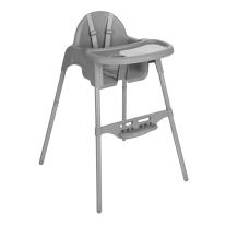 Детско столче за хранене 2в1 Kikka Boo Jammy Grey