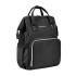 Раница за бебешка количка Kikka Boo Siena Black & Silver 