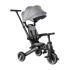 Детска сгъваема триколка с родителски контрол 7в1 Kikka Boo Trix Grey