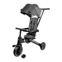 Детска сгъваема триколка с родителски контрол 8в1 Kikka Boo Trix Grey