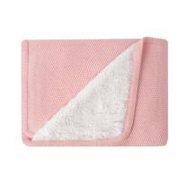 Плетено памучно одеяло с шерпа Kikka Boo Dream Big Pink