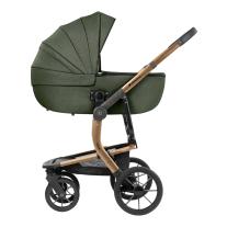 Комбинирана количка 3в1 с твърд кош Irene Army Green