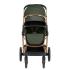 Комбинирана количка 3в1 с твърд кош Irene Army Green