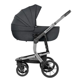 Комбинирана количка 3в1 с твърд кош Irene Dark Grey