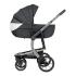 Комбинирана количка 3в1 с твърд кош Irene Dark Grey