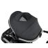 Комбинирана количка 3в1 с твърд кош Irene Dark Grey