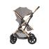 Комбинирана количка 3в1 с трансформираща седалка Kaia Light Grey