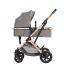 Комбинирана количка 3в1 с трансформираща седалка Kaia Light Grey