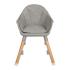Стол за хранене Kikka Boo Woody Grey