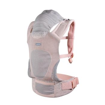 Кенгуру за носене на бебе Kikka Boo Hoody Fly Knit Pink