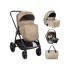 Комбинирана бебешка количка 3в1 Kikka Boo Modena Beige