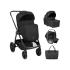 Комбинирана бебешка количка 3в1 Kikka Boo Modena Black