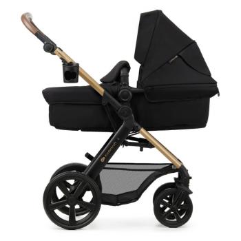 Бебешка количка 3в1 KinderKraft MOOV 2 PURE BLACK