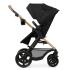 Бебешка количка 3в1 KinderKraft MOOV 2 PURE BLACK