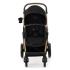 Бебешка количка 3в1 KinderKraft MOOV 2 PURE BLACK