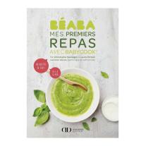 Книга с рецепти на френски език, подходящи за приготвяне с уредите за готвене Babycook Beaba