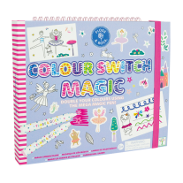 Книжка със стикери Floss & Rock, Colour Switch, Балерини