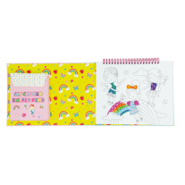 Книжка със стикери Floss & Rock, Colour Switch, Дъга