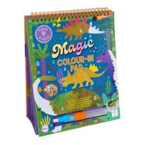 Книжка за рисуване с вода Floss & Rock, Magic Water, Дино