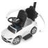 Кола за яздене Caretero Toyz - Mercedes, C-Class, бяла