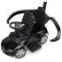 Кола за яздене Caretero Toyz - Mercedes, C-Class, черна