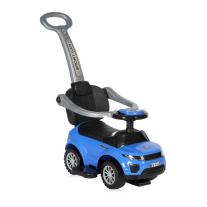 Кола за яздене с дръжка Lorelli - Off Road, розова