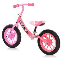 Колело за баланс Lorelli Fortuna Air, със светещи джанти, розово